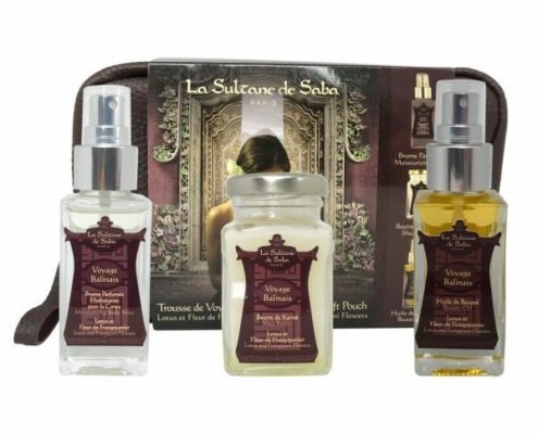 Sada Balinais Lotus a květy Plumérie